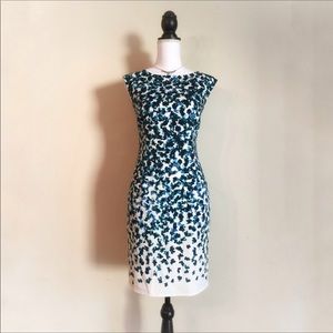 Falling Petals Ann Taylor dress